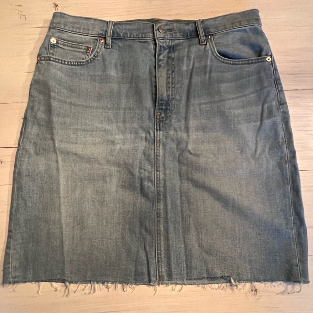 Gap Denim Skirt Size 14